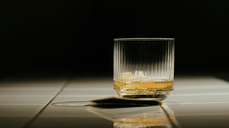 Small alcohol glass